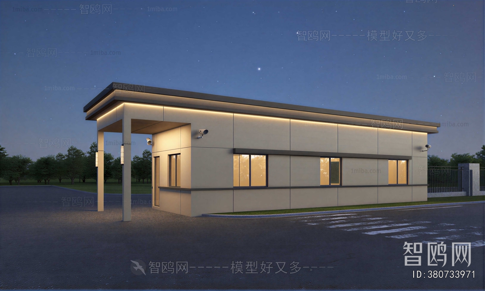 Modern Appearance Of Commercial Building