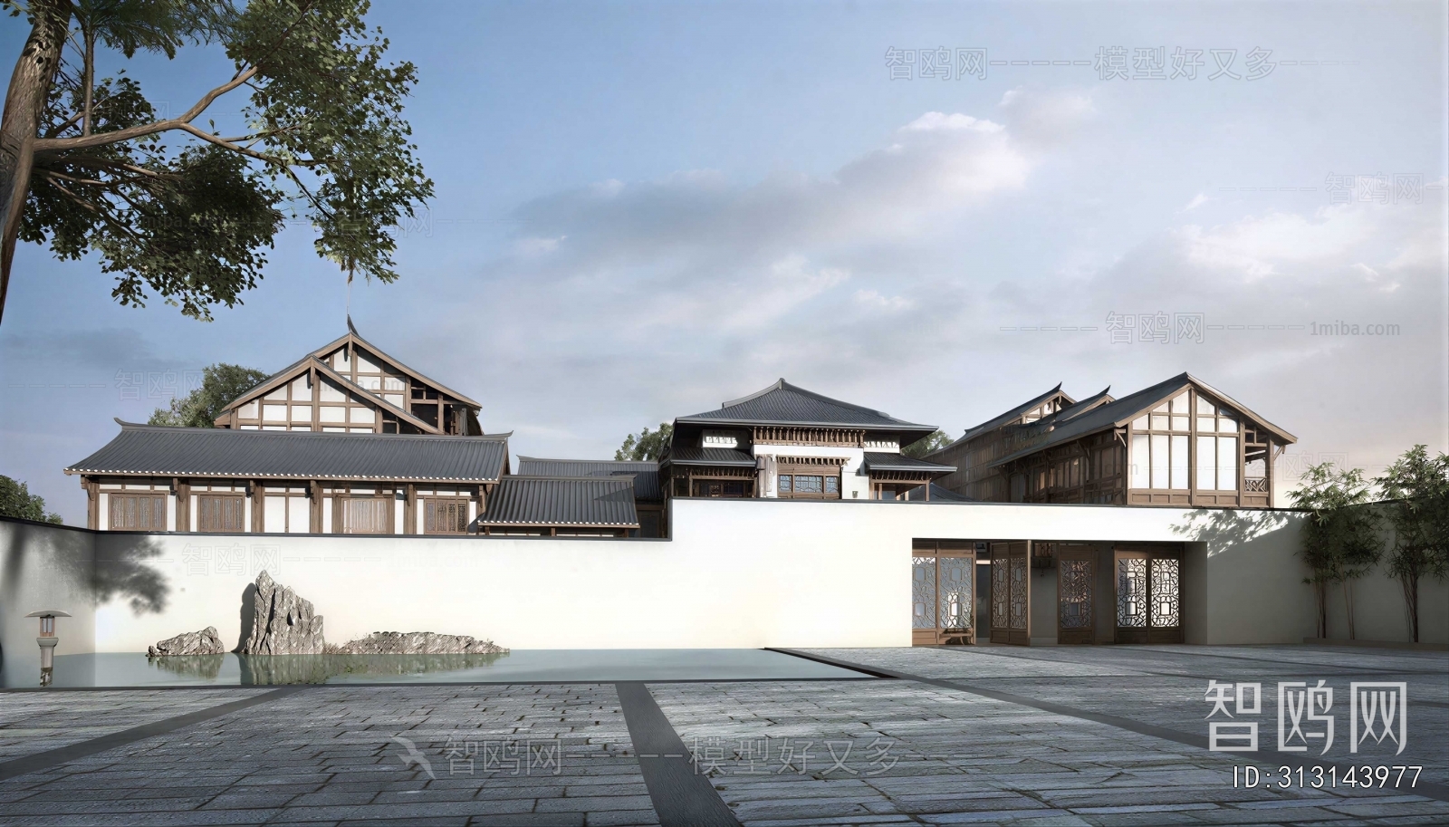New Chinese Style Detached Villa