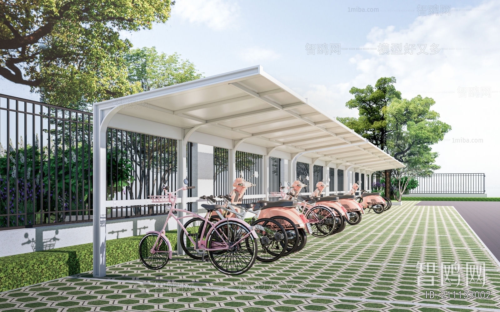 Modern Sunshade/Canopy/Tensioning Film