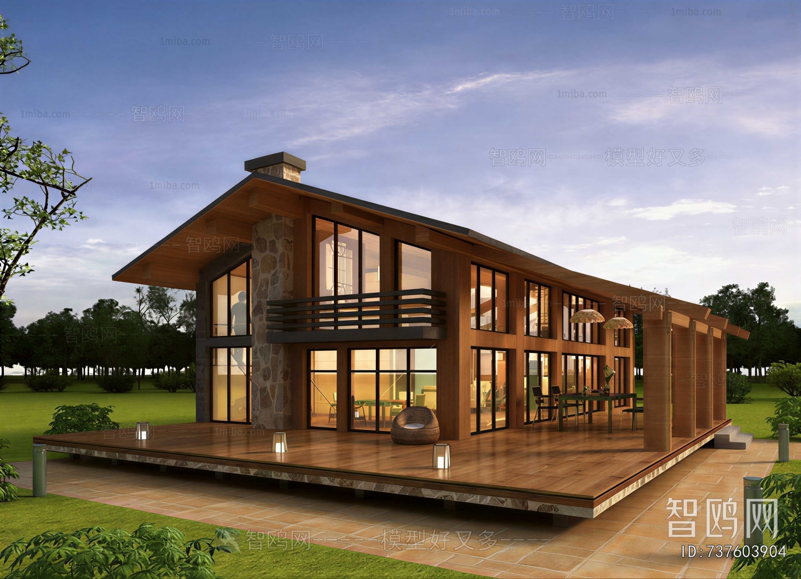Modern Appearance Of Commercial Building