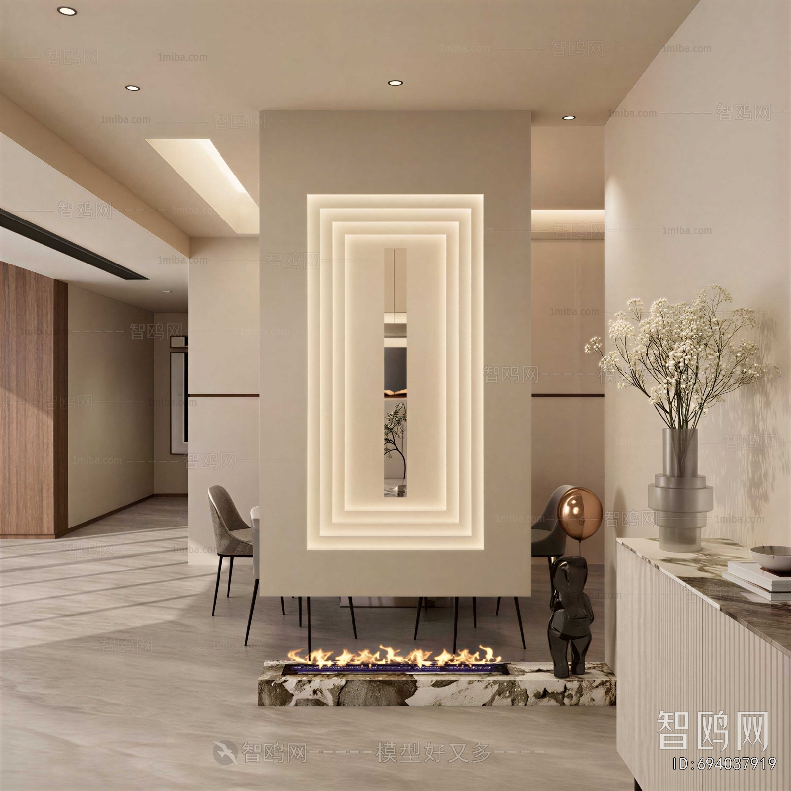 Modern Hallway