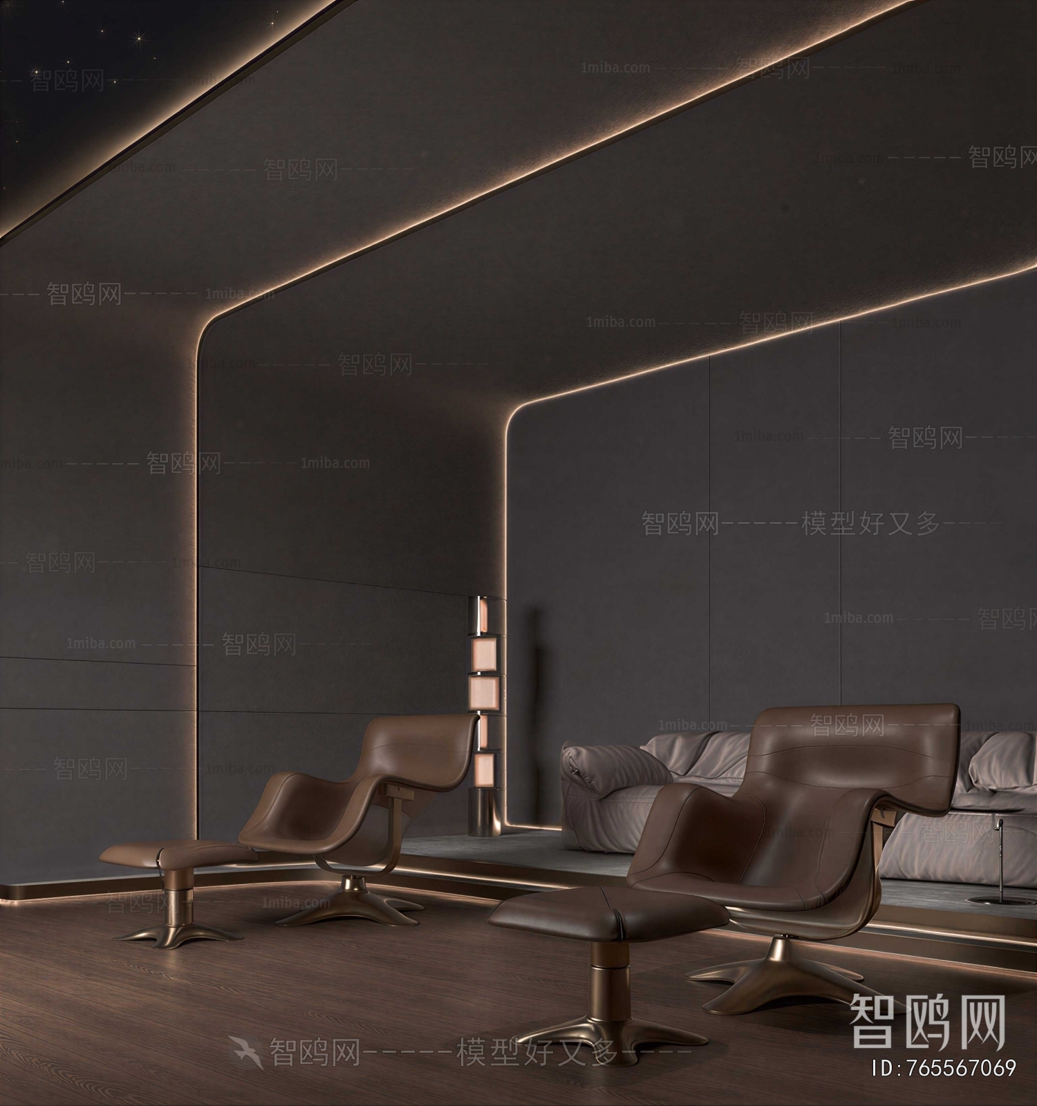 Modern Audiovisual Room