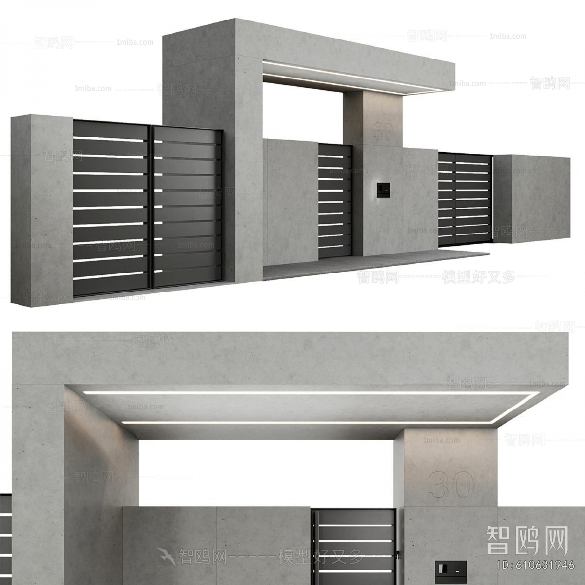 Modern Fence