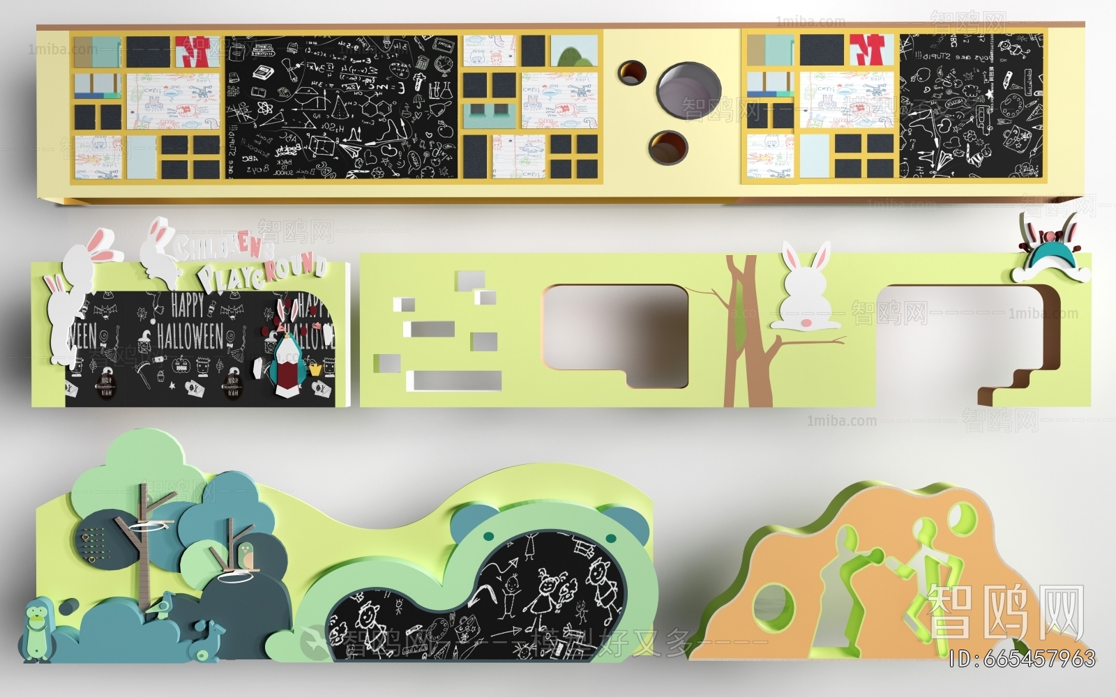 New Chinese Style TV Wall