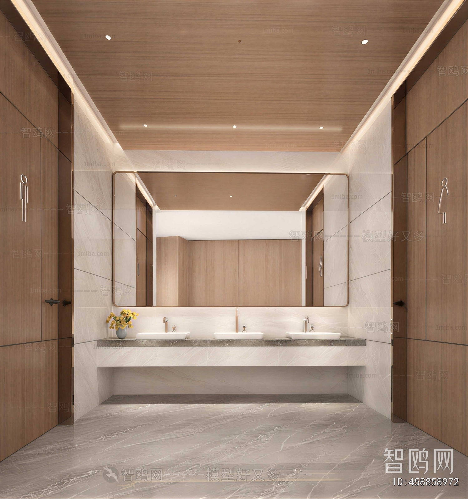 Modern Public Toilet