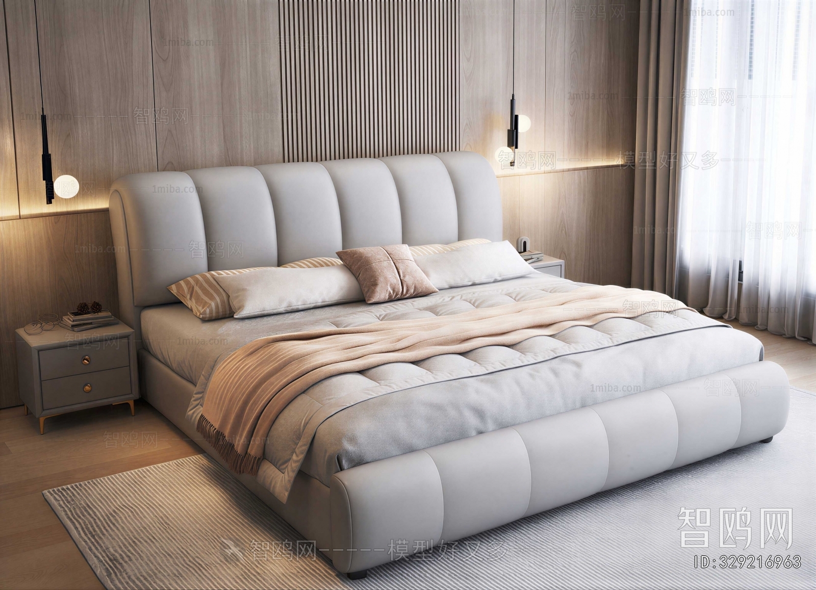 Modern Double Bed