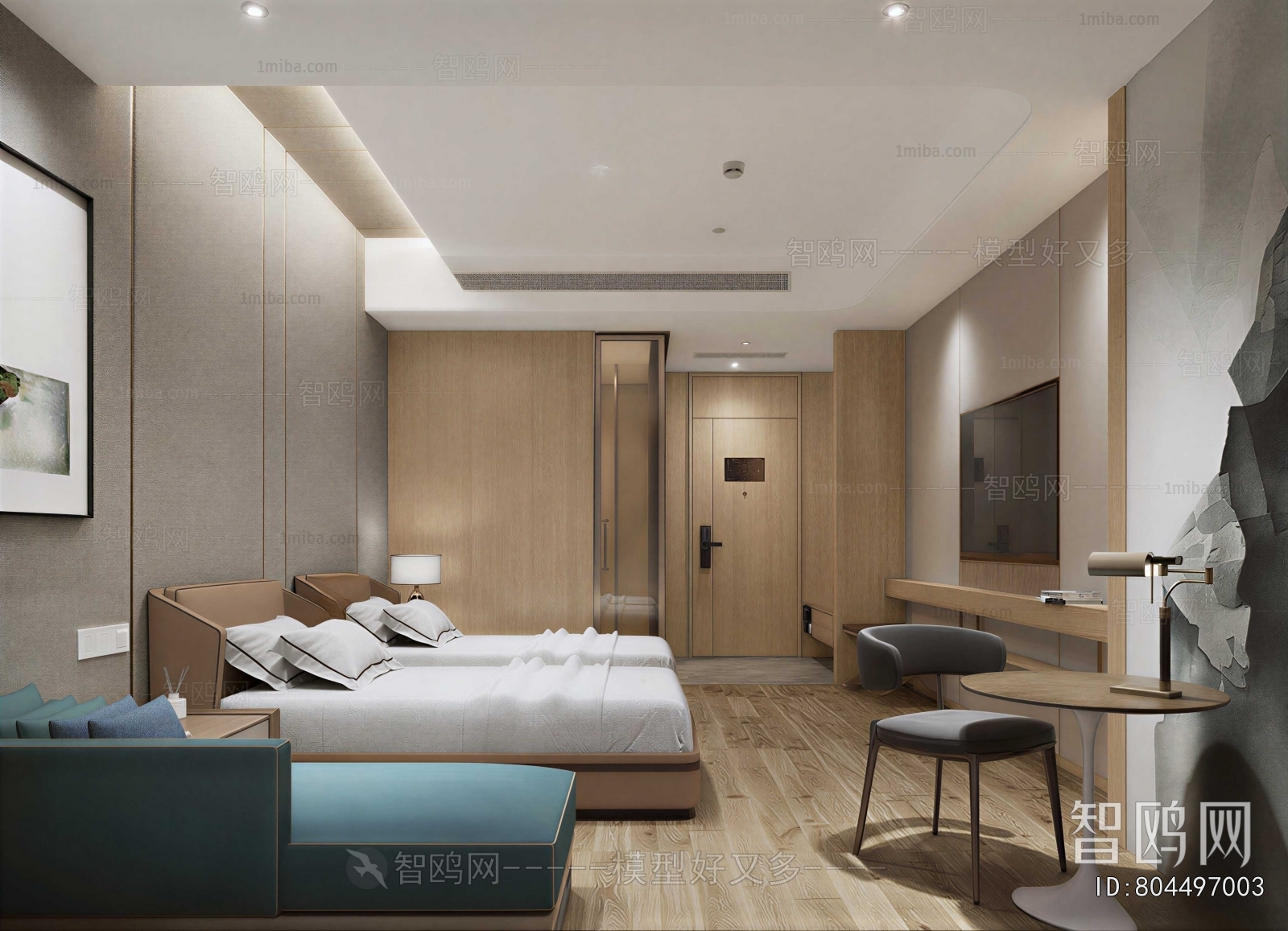 Modern Guest Room