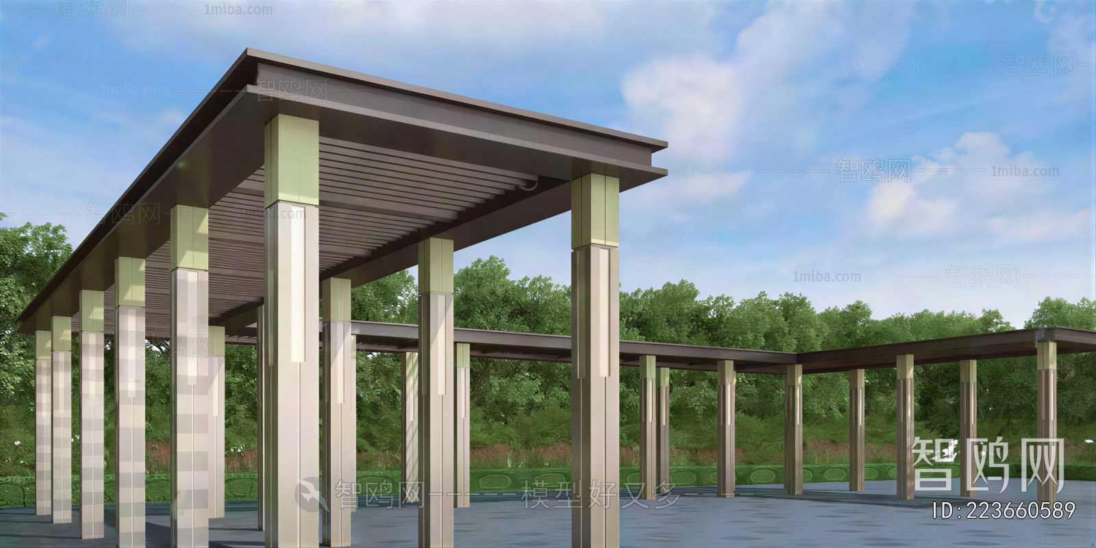 New Chinese Style Gallery Frame