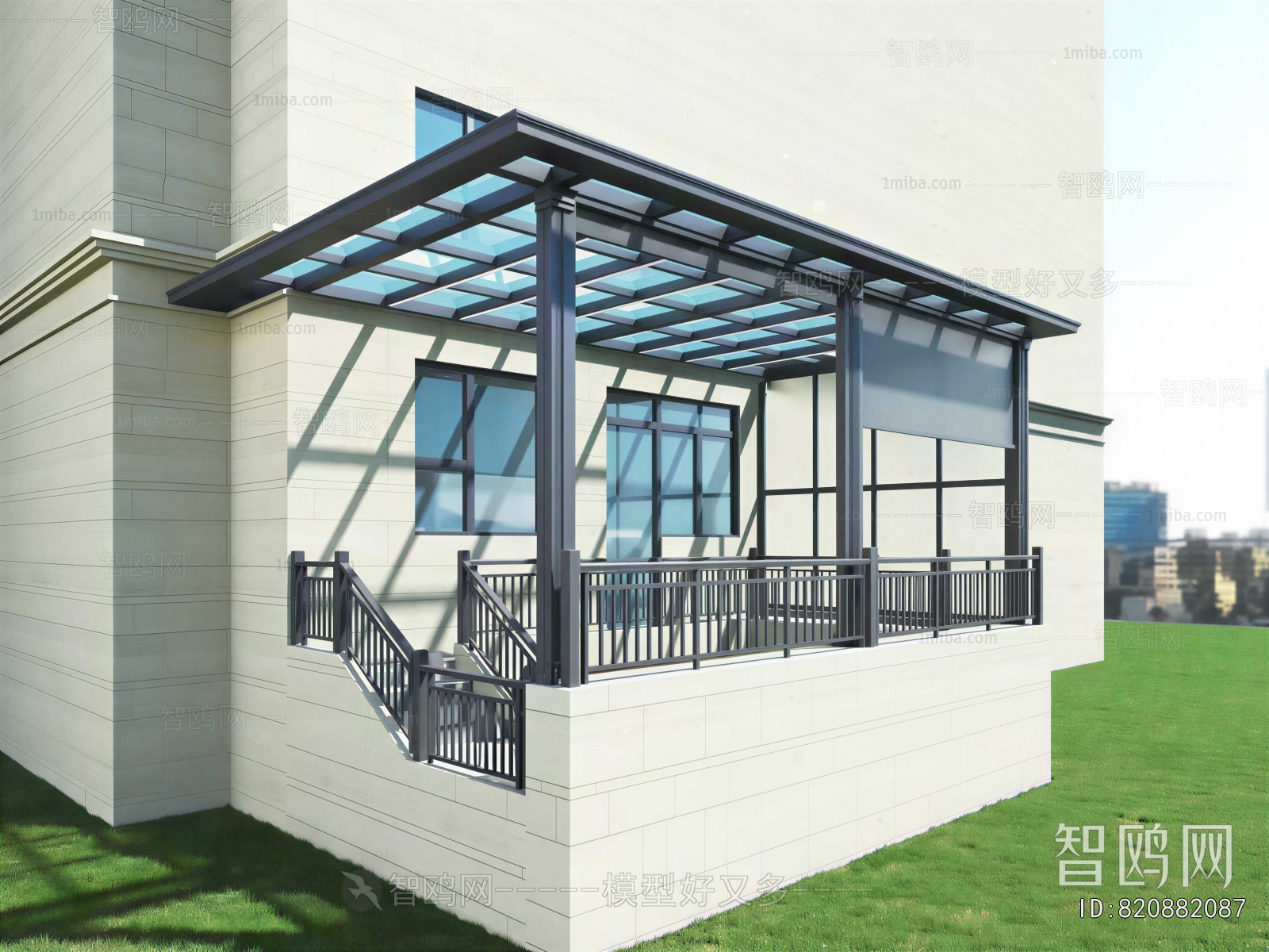 Modern Glass Sun Room
