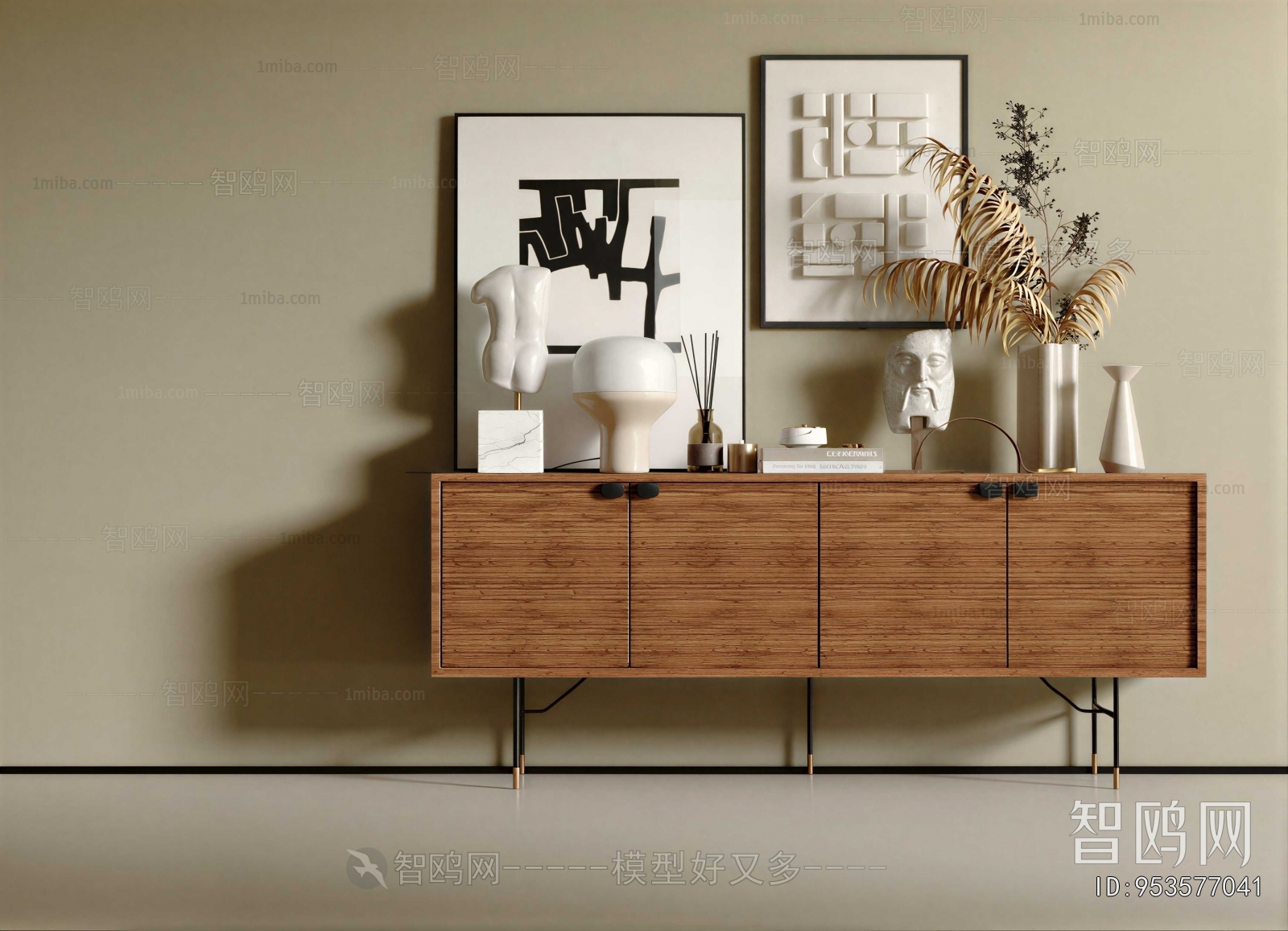 Modern Entrance Cabinet