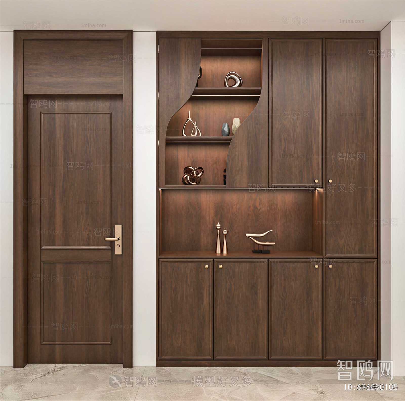 Modern Entrance Cabinet