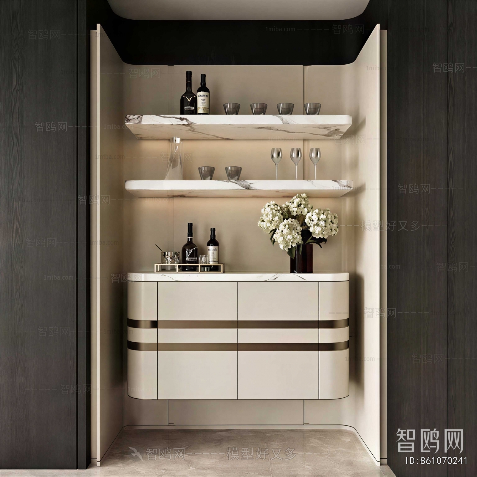 Modern Wine Cabinet