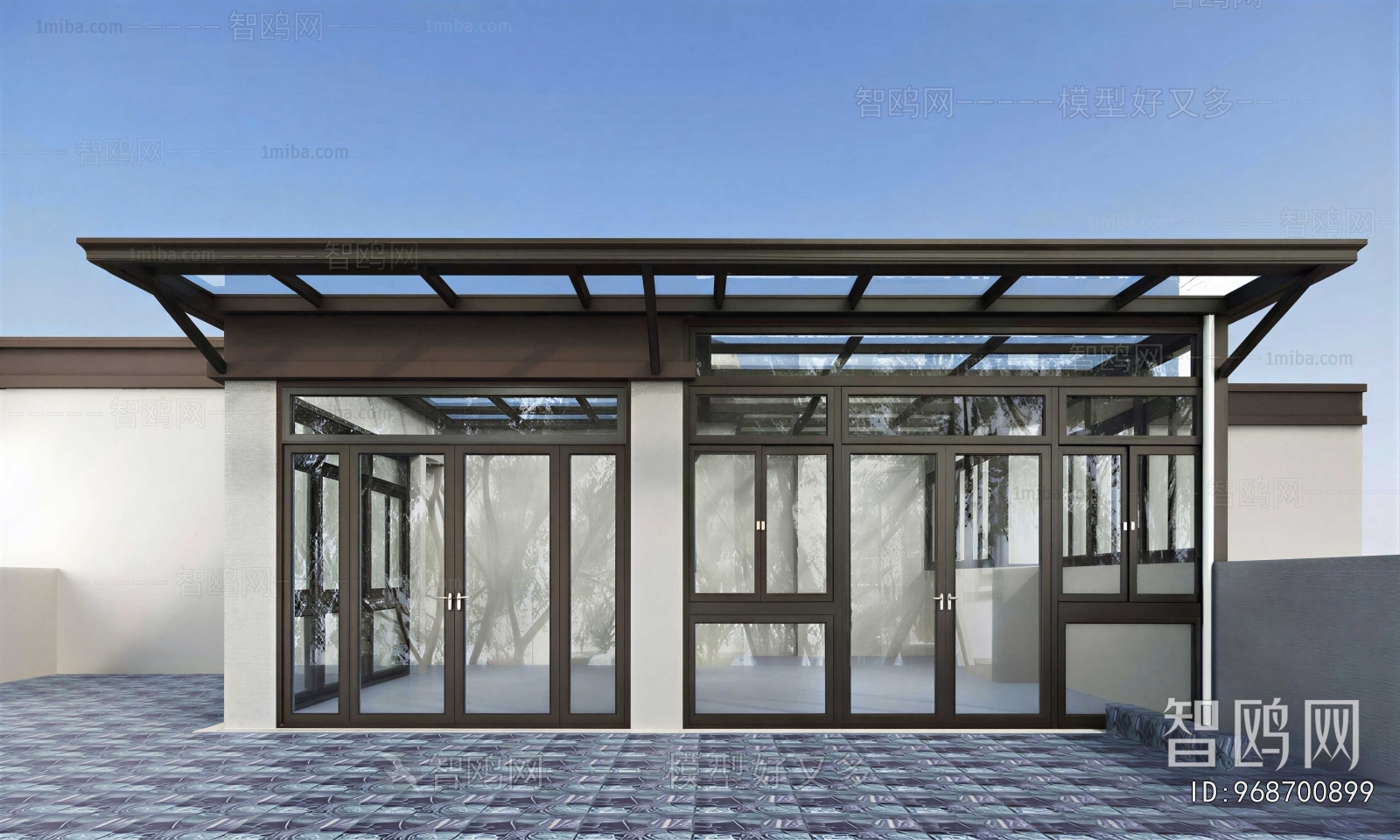 Modern Glass Sunshine Room