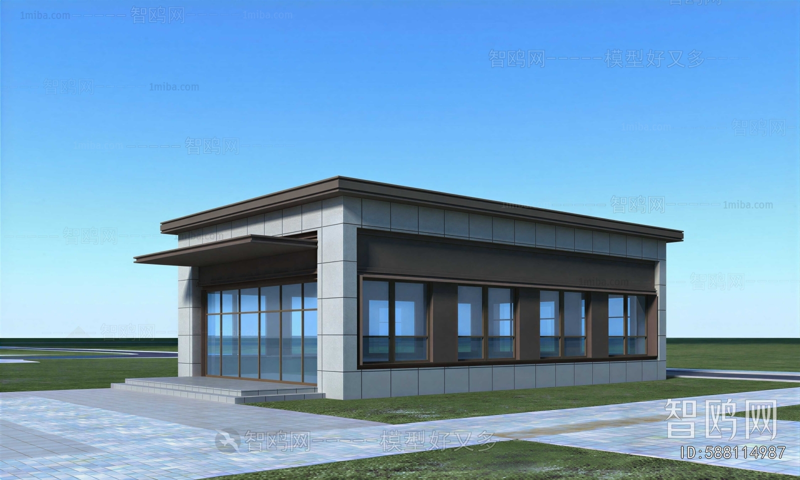 New Chinese Style Public Building