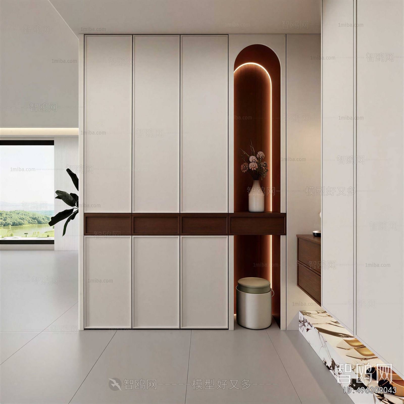 Modern Hallway