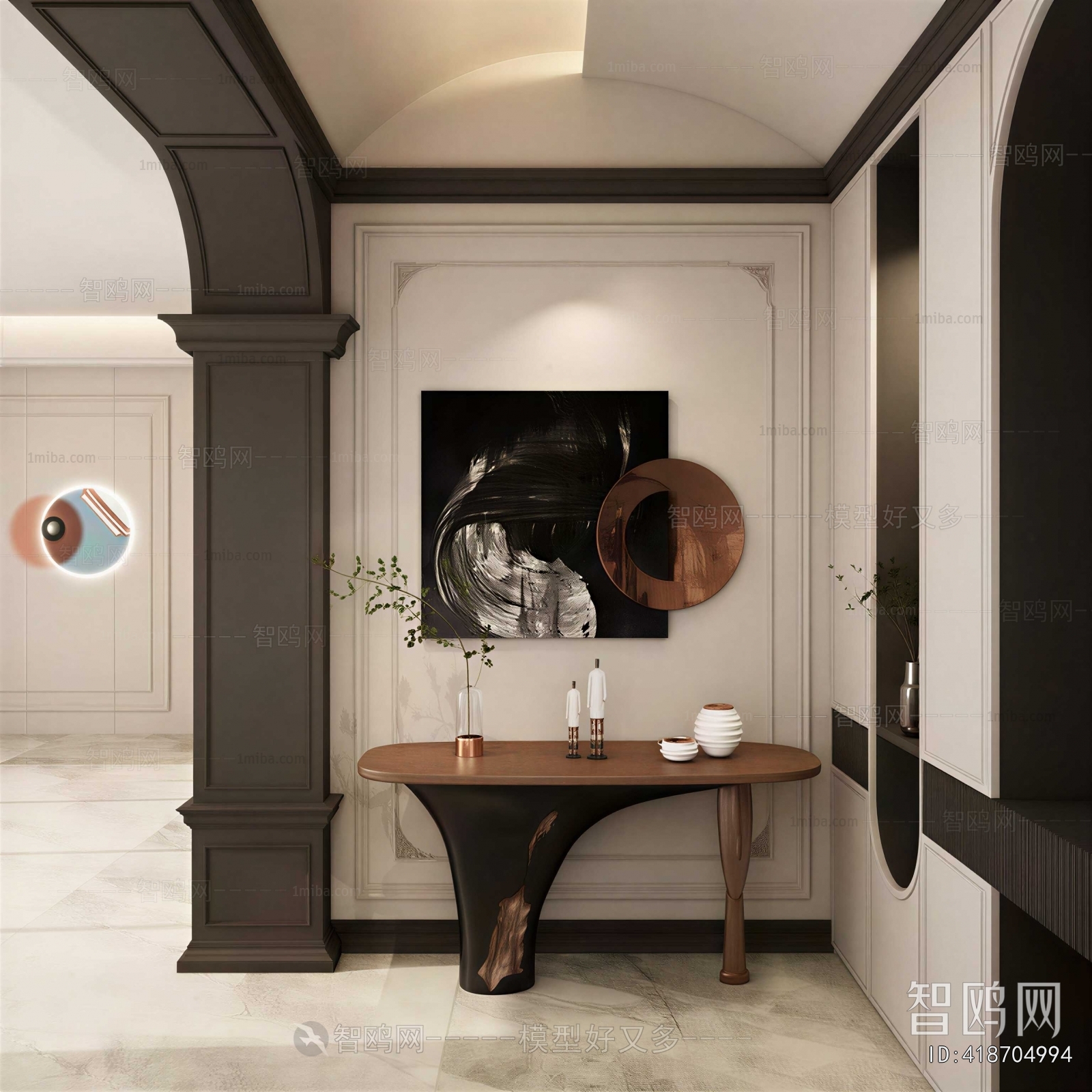 Modern Hallway