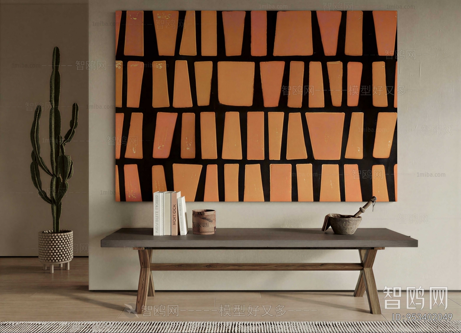 Wabi-sabi Style Painting