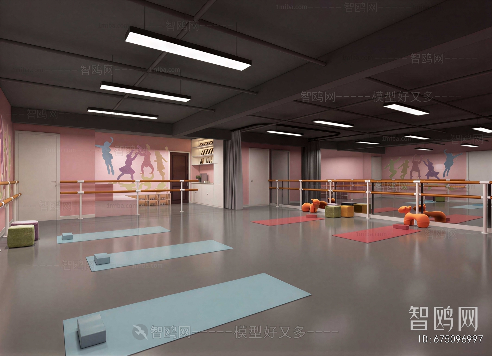 Modern Dance Classroom