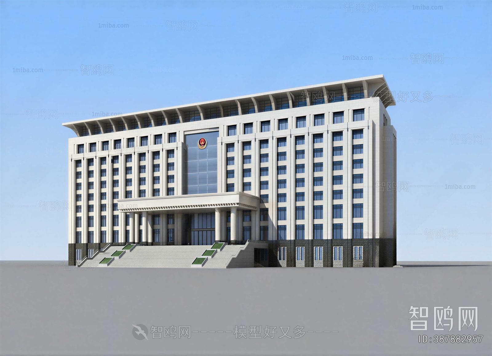 Modern Appearance Of Commercial Building