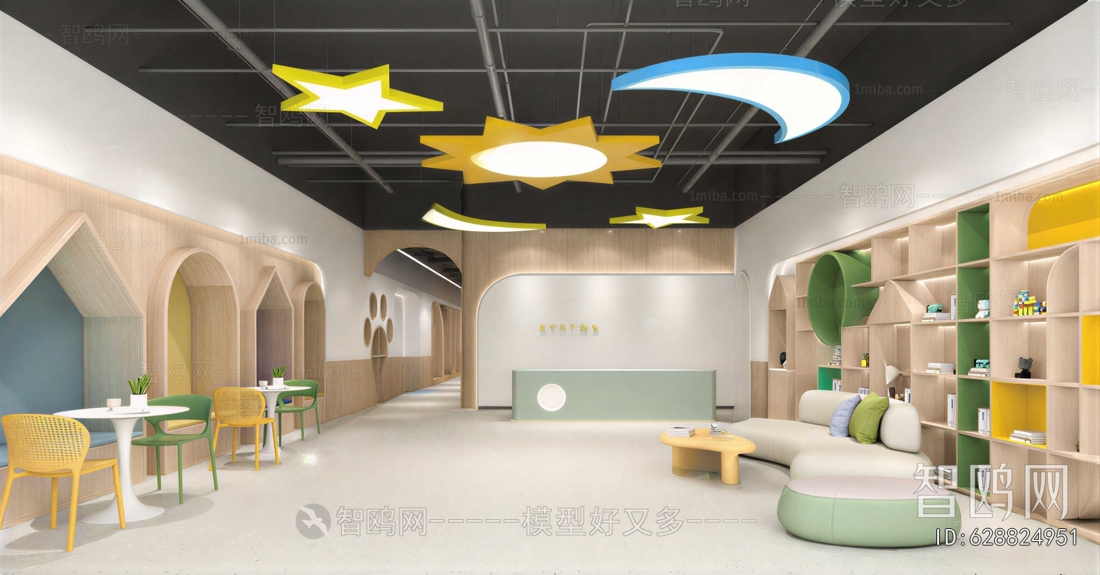 Modern Kindergarten Hall
