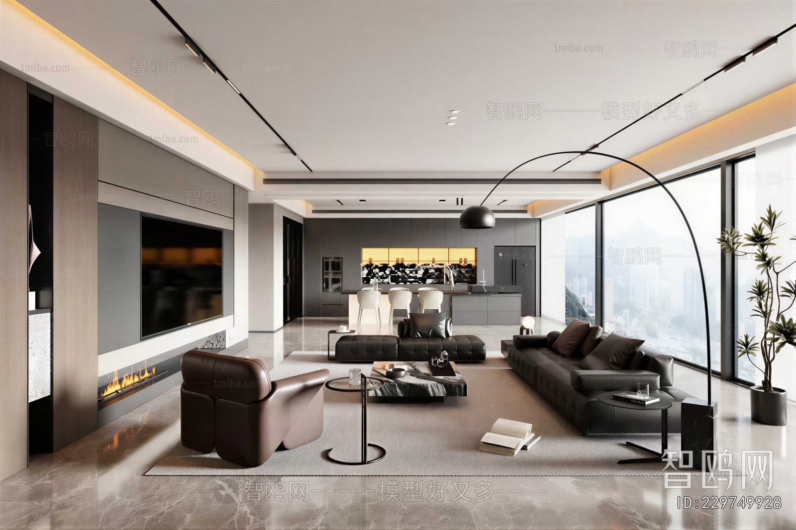 Modern A Living Room