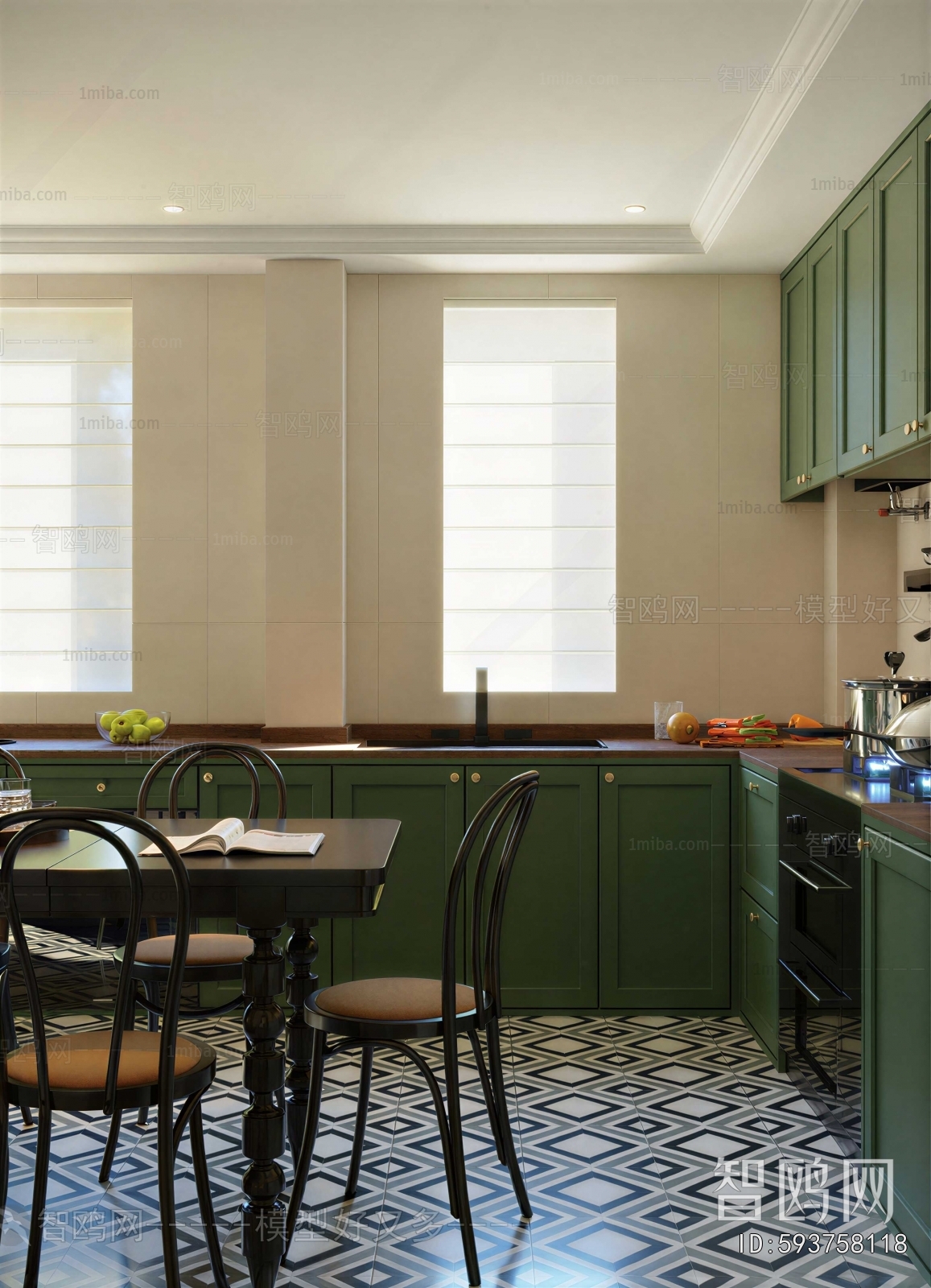Modern Open Kitchen