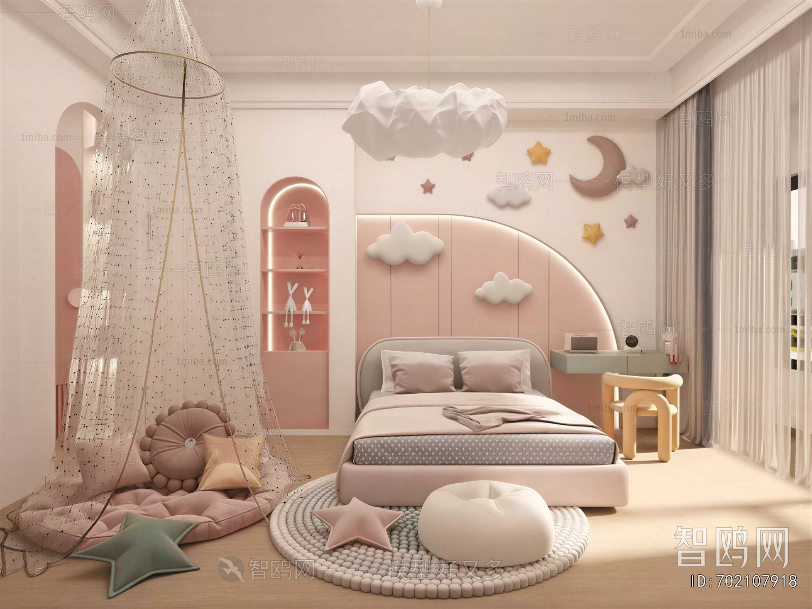 Modern Girl's Room Daughter's Room