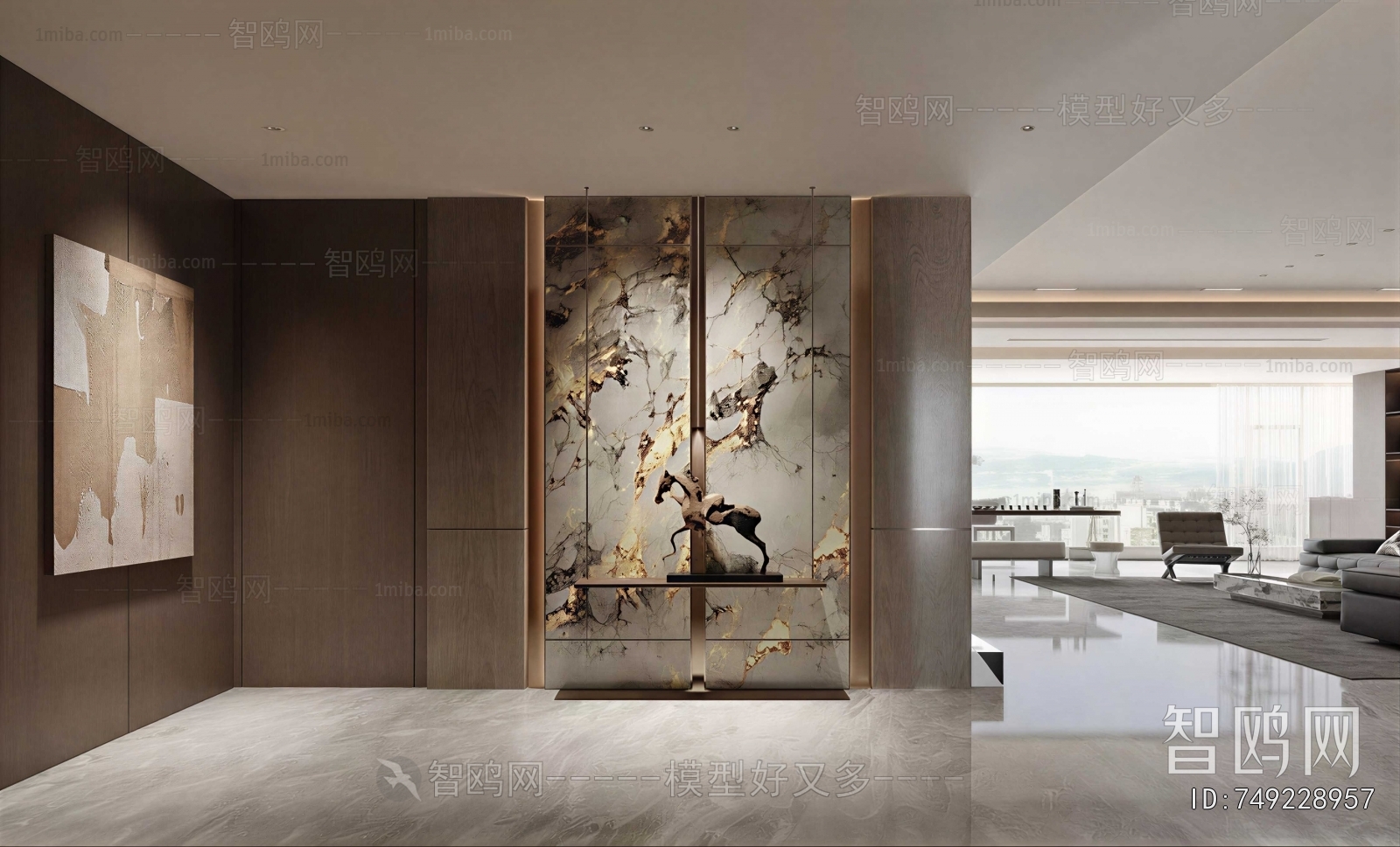 Modern Hallway