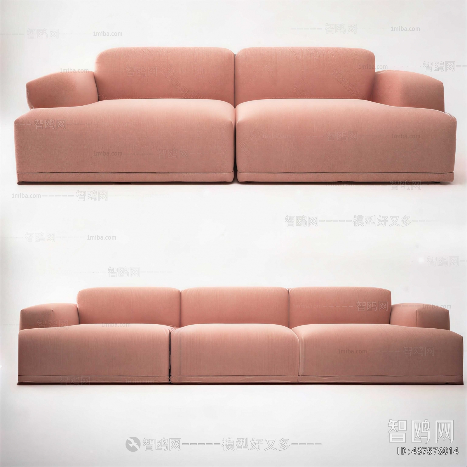 Modern Three-seat Sofa