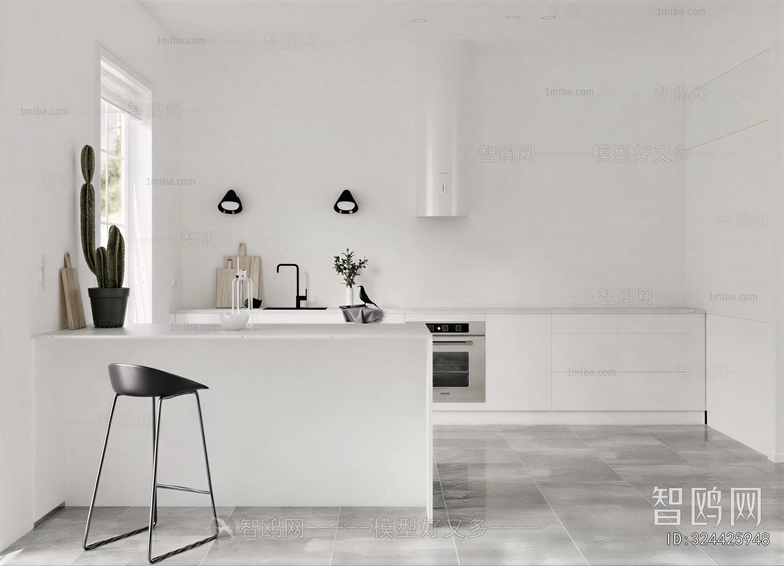 Modern Open Kitchen