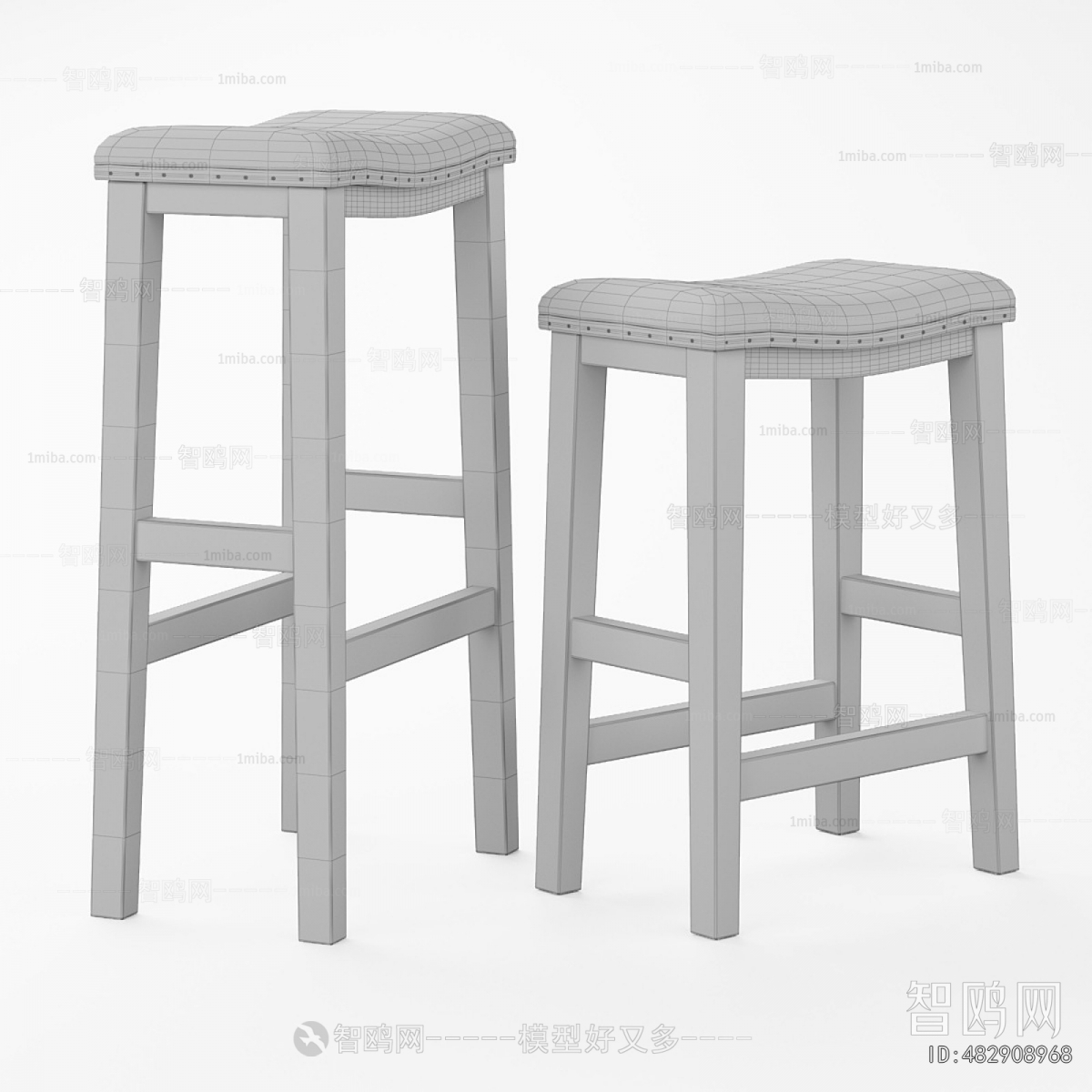 Nordic Style Bar Stool