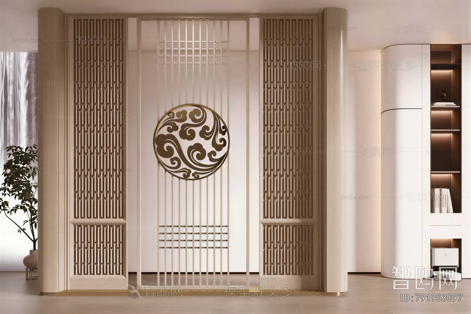 New Chinese Style Partition