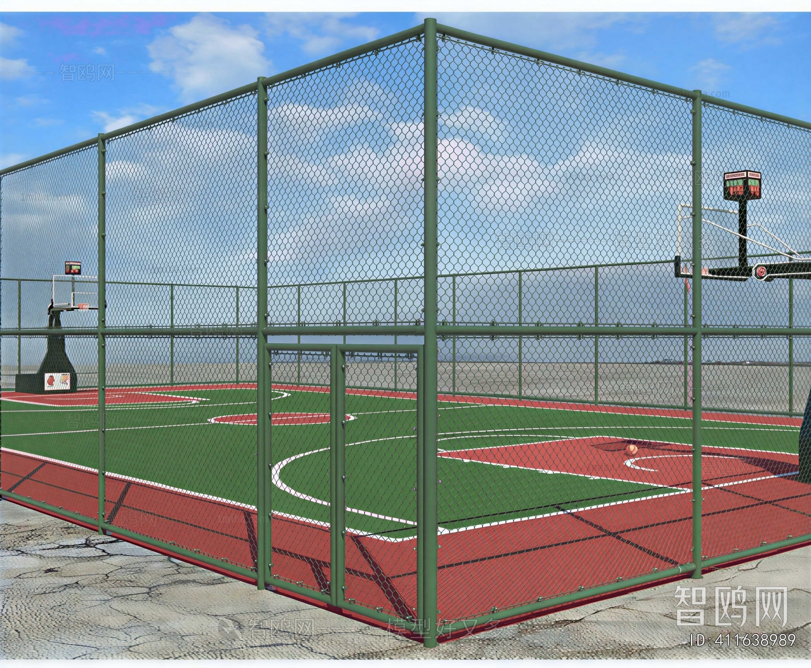 Modern Outdoor Sports Stadium