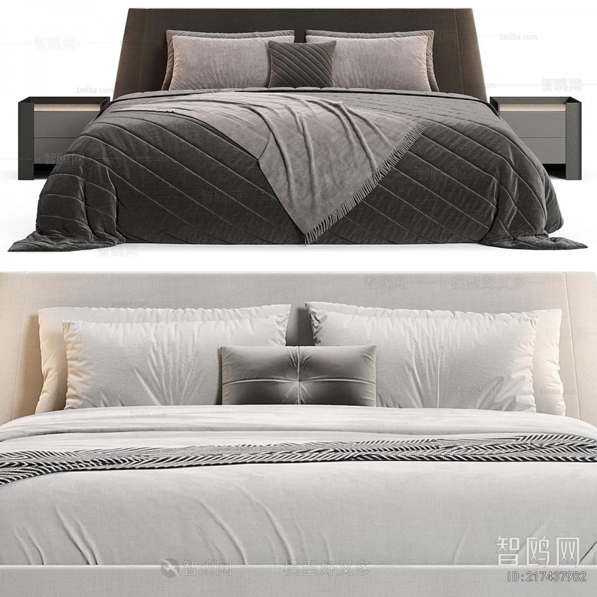 Modern Double Bed