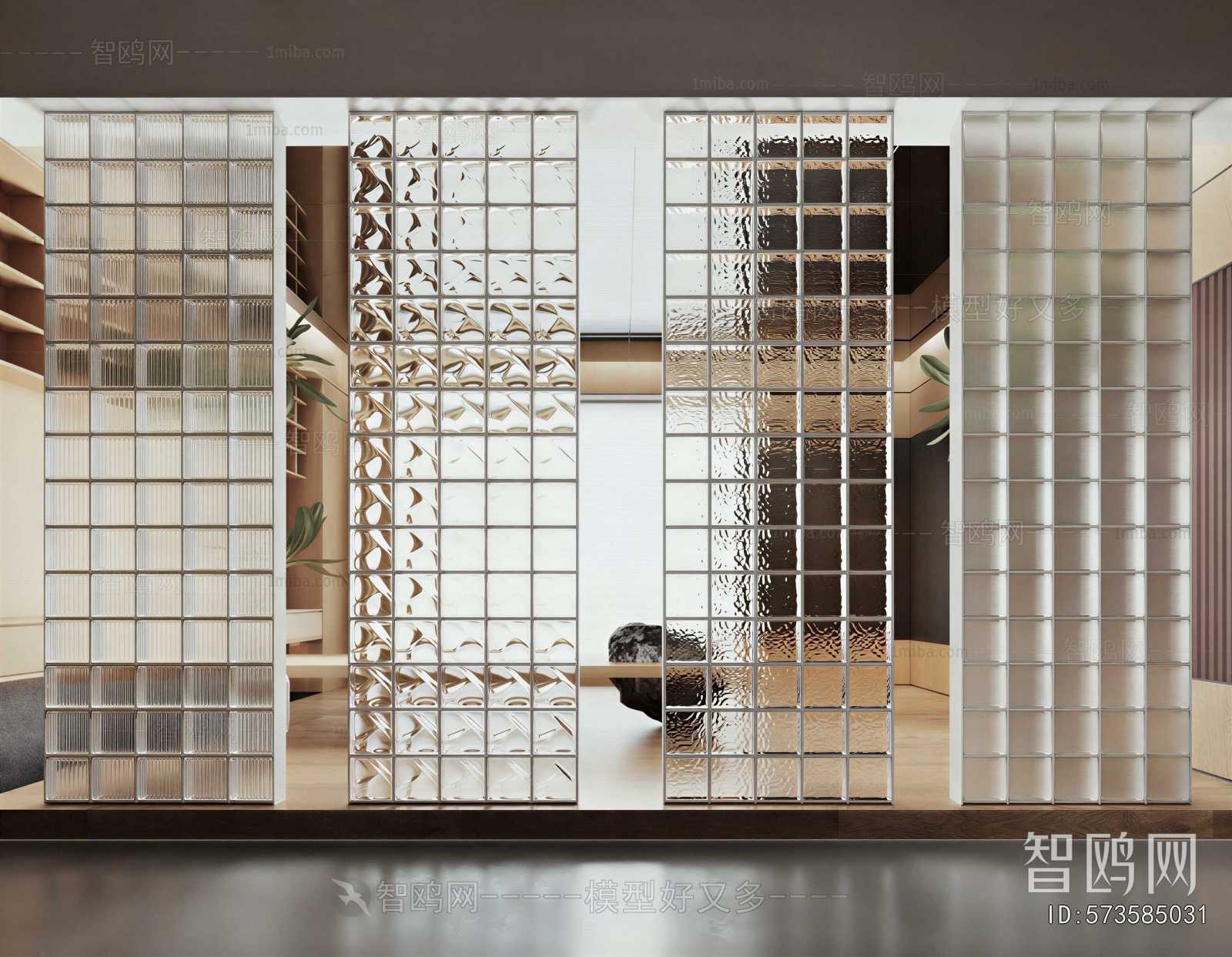 Modern Glass Screen Partition