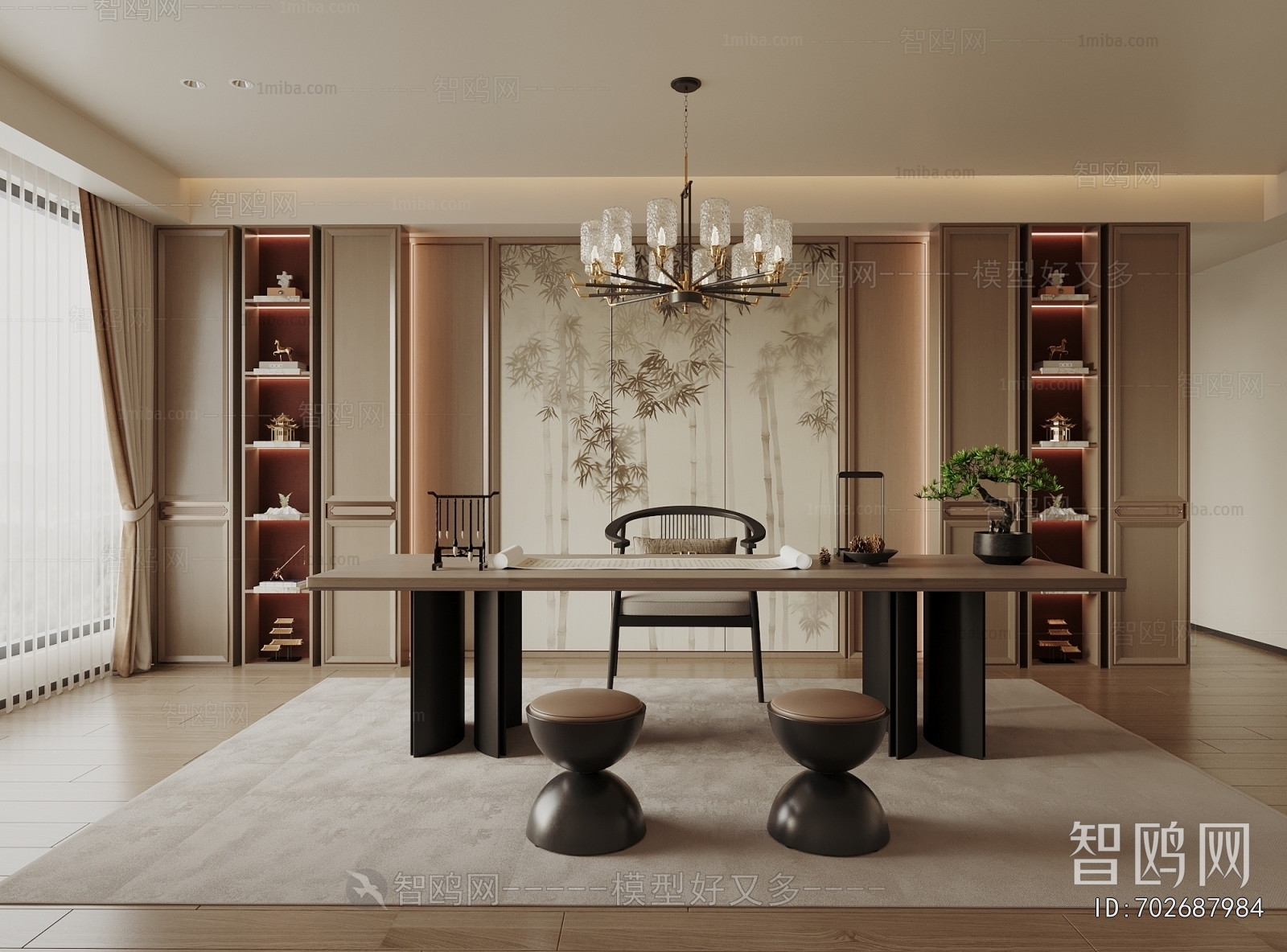 New Chinese Style Chinese Style Tea House