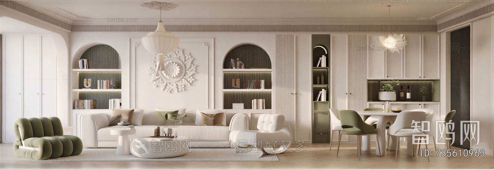 French Style A Living Room