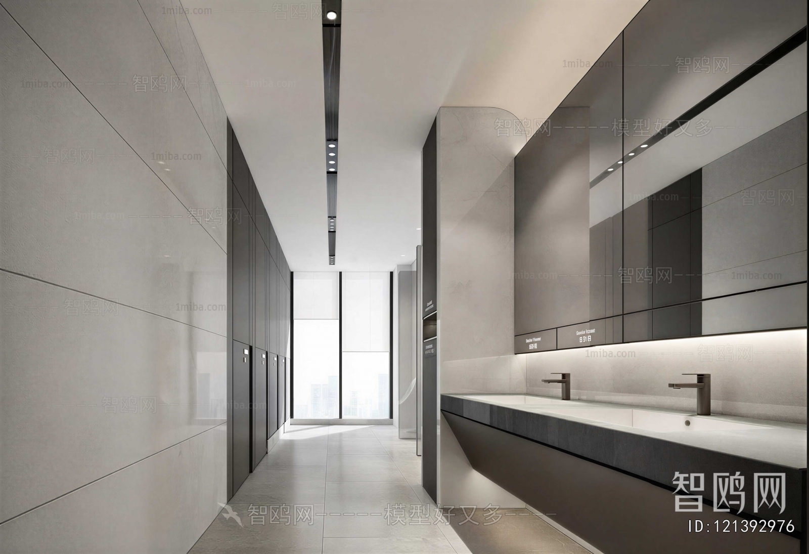 Modern Public Toilet