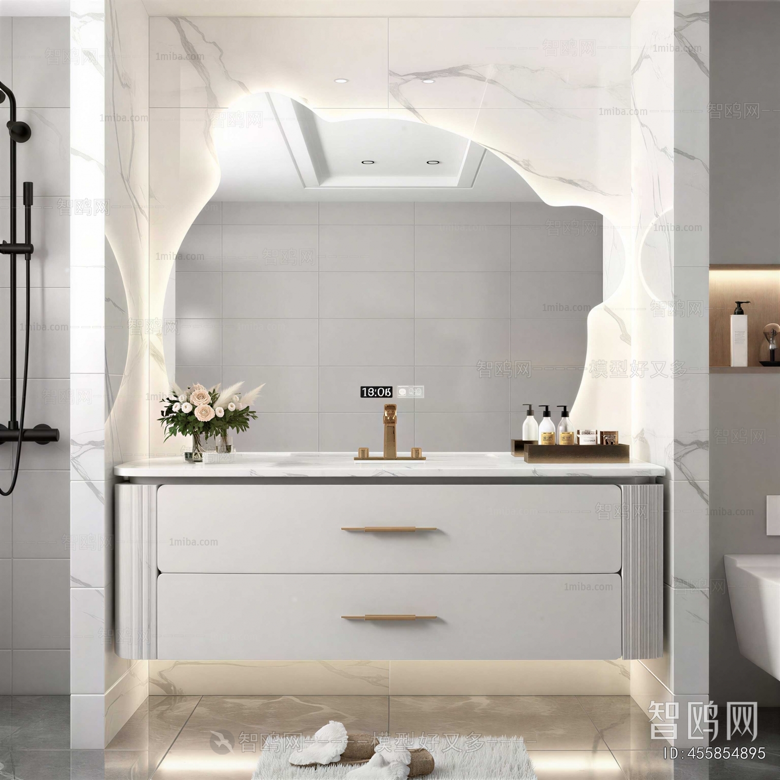 Modern Bathroom Cabinet