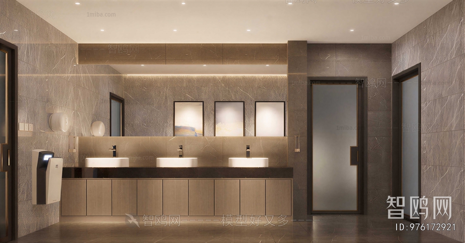 Modern Public Toilet