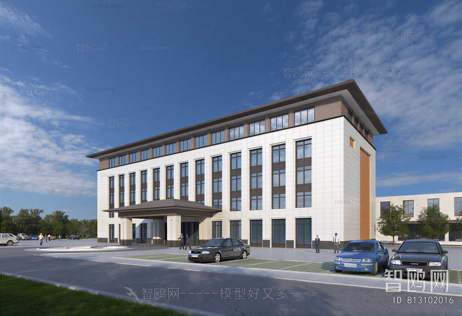 Modern Appearance Of Commercial Building