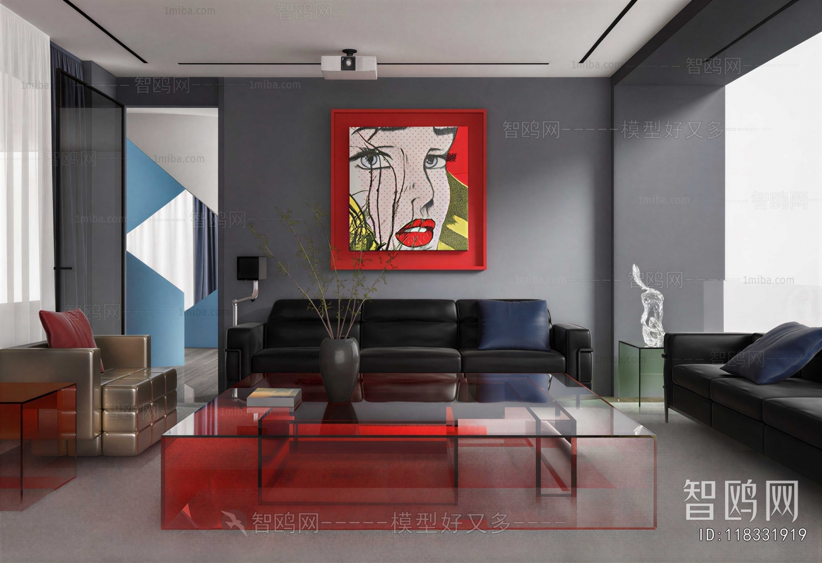 Modern A Living Room
