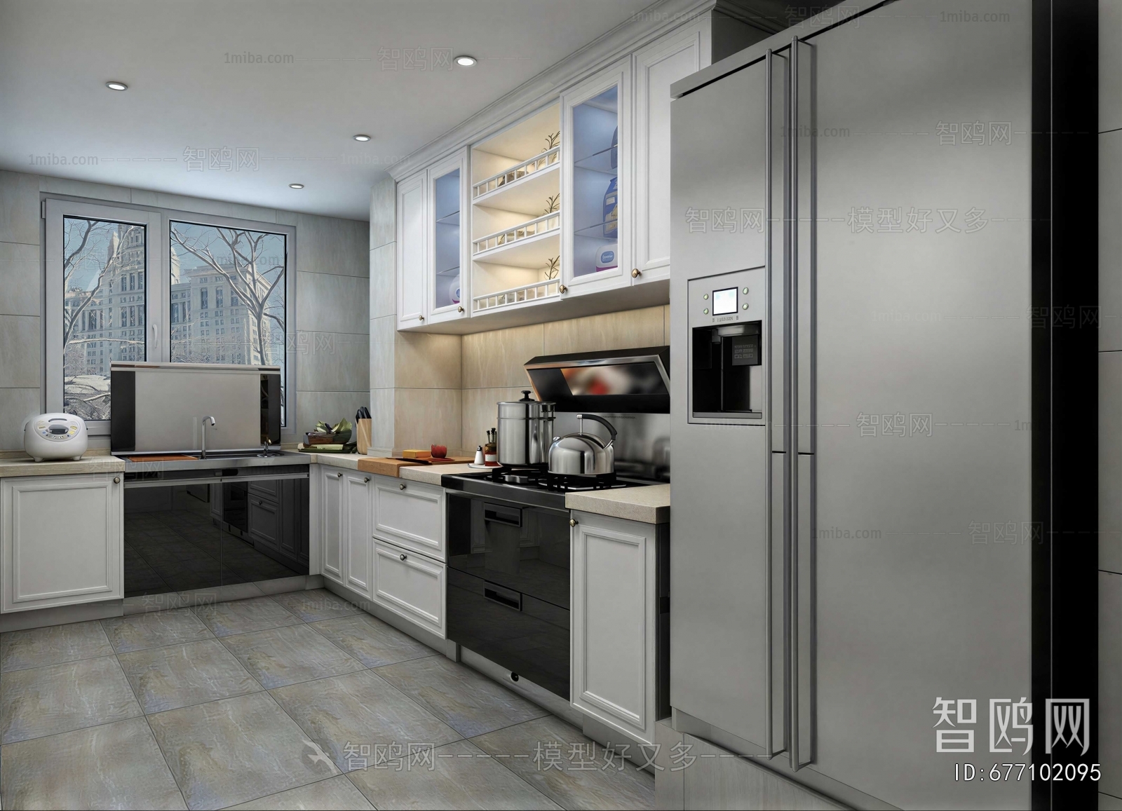 Modern The Kitchen