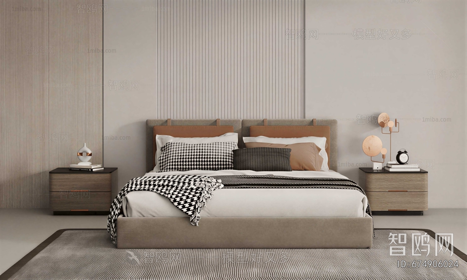 Modern Double Bed