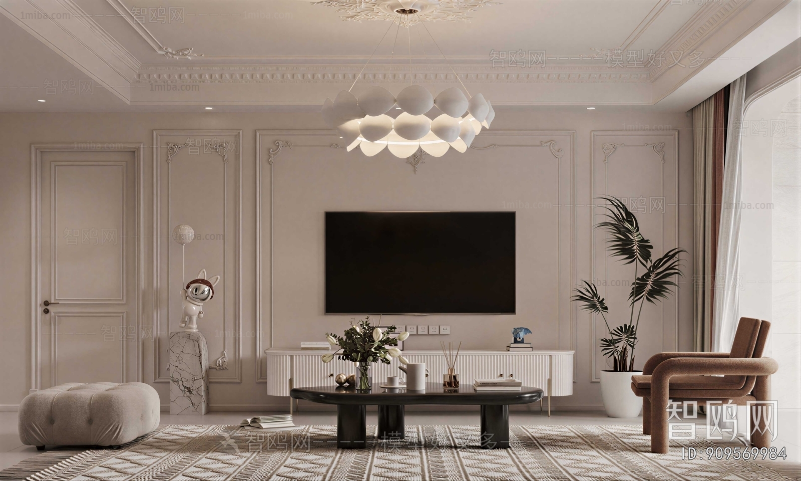French Style A Living Room