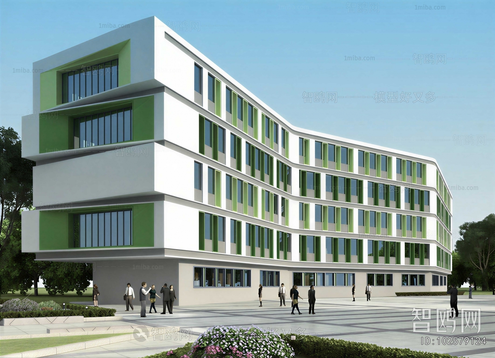 Modern Appearance Of Commercial Building