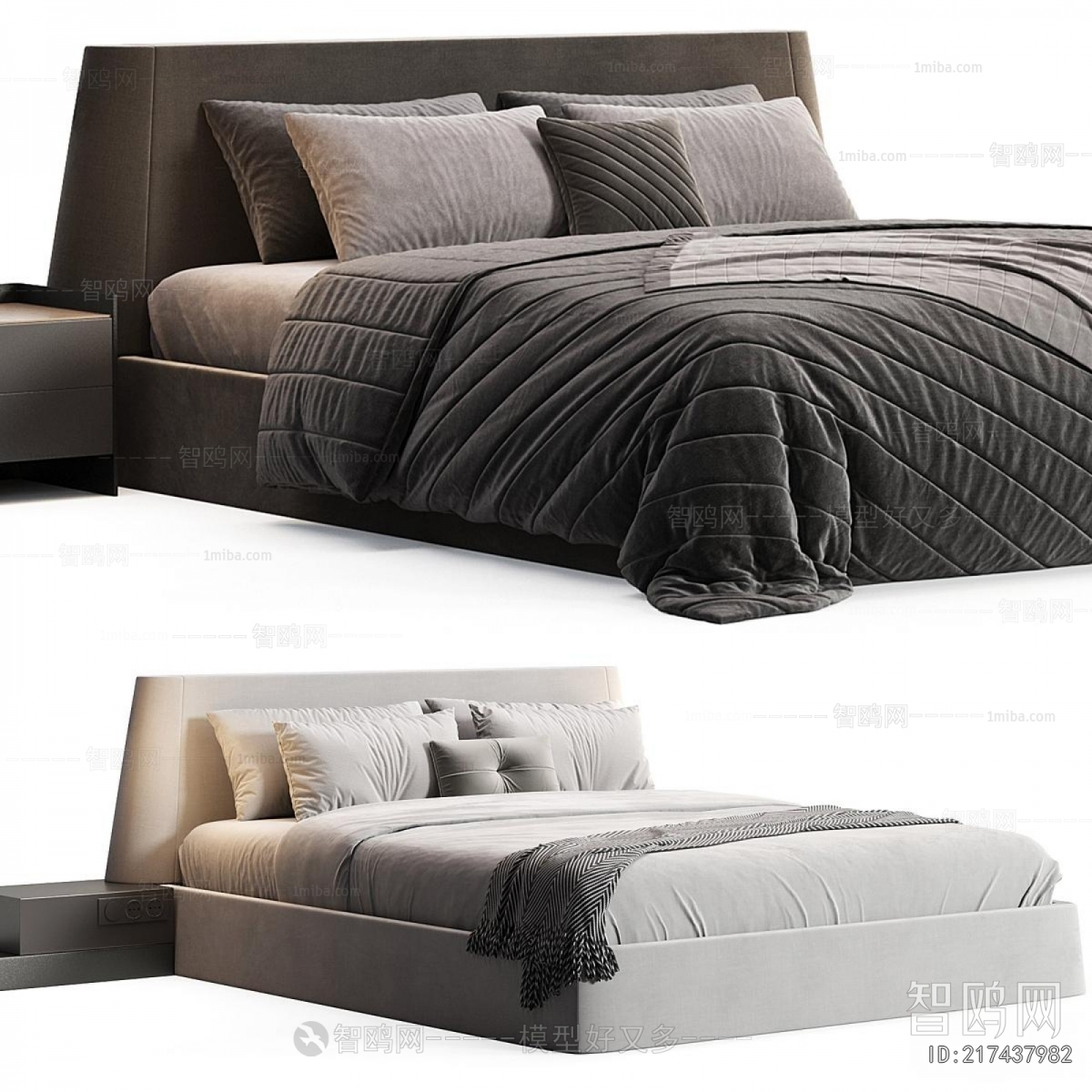 Modern Double Bed