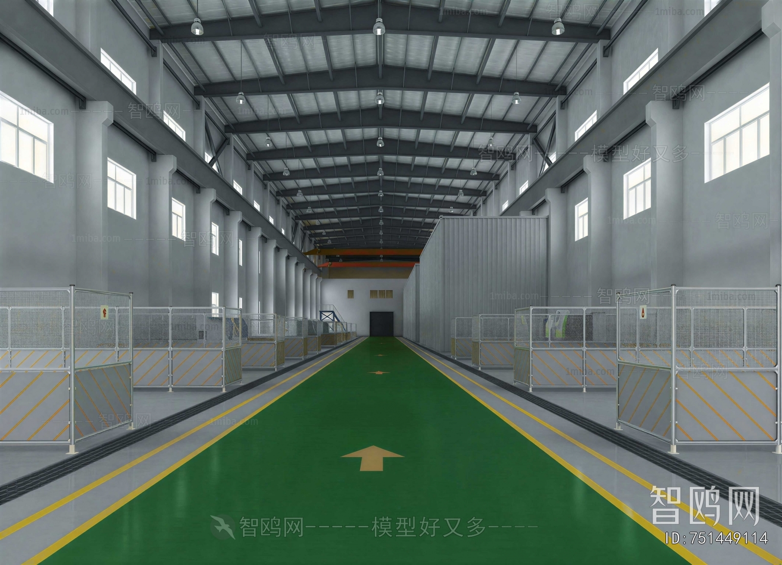 Modern Factory Floor/warehouse