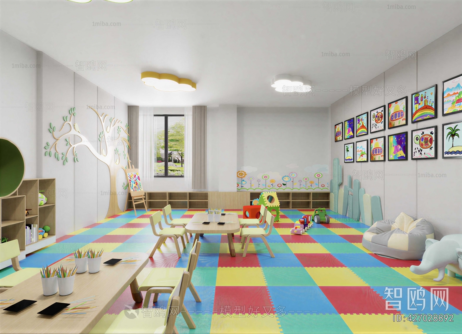Modern Kindergarten Classrooms