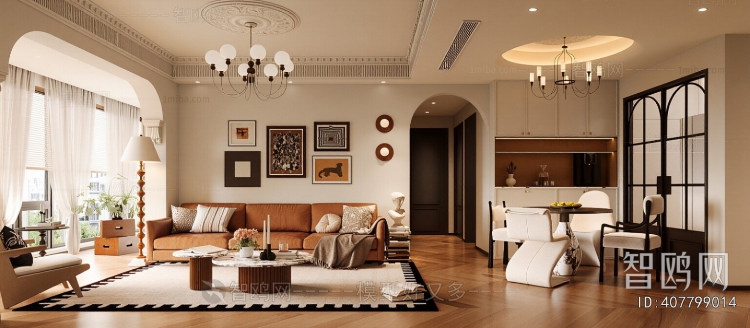 French Style A Living Room